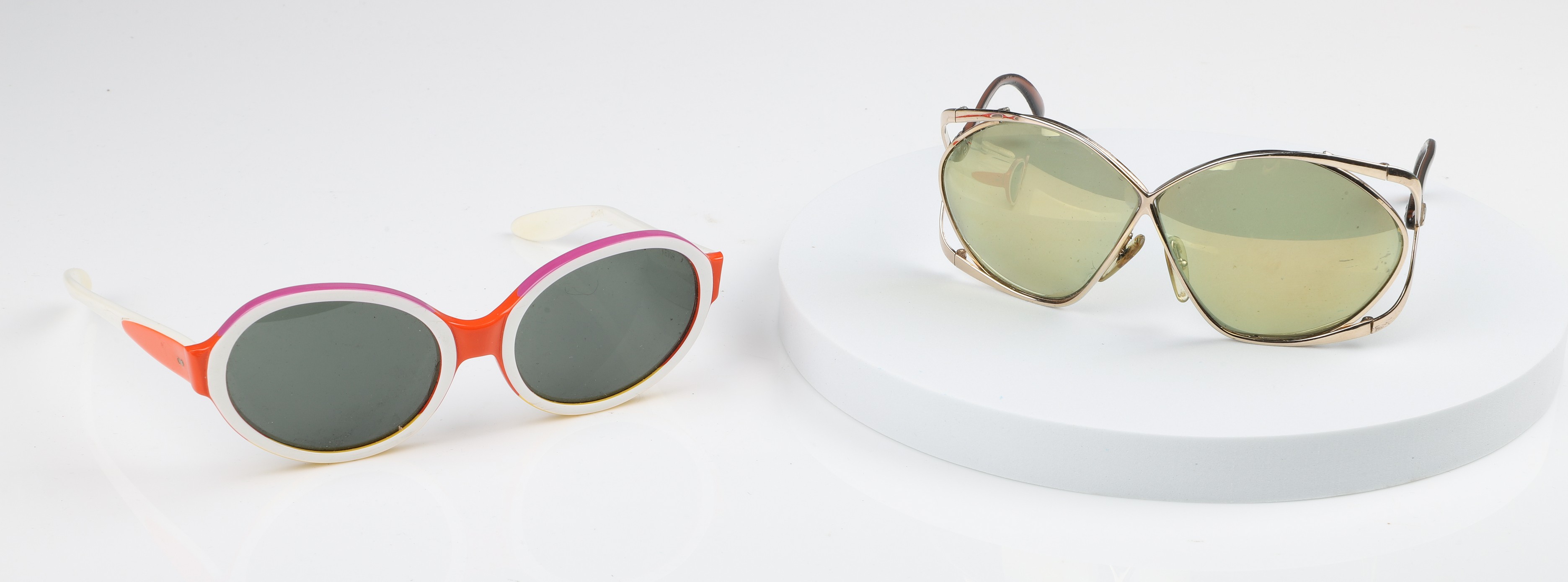 (2) Pairs vintage sunglasses to include