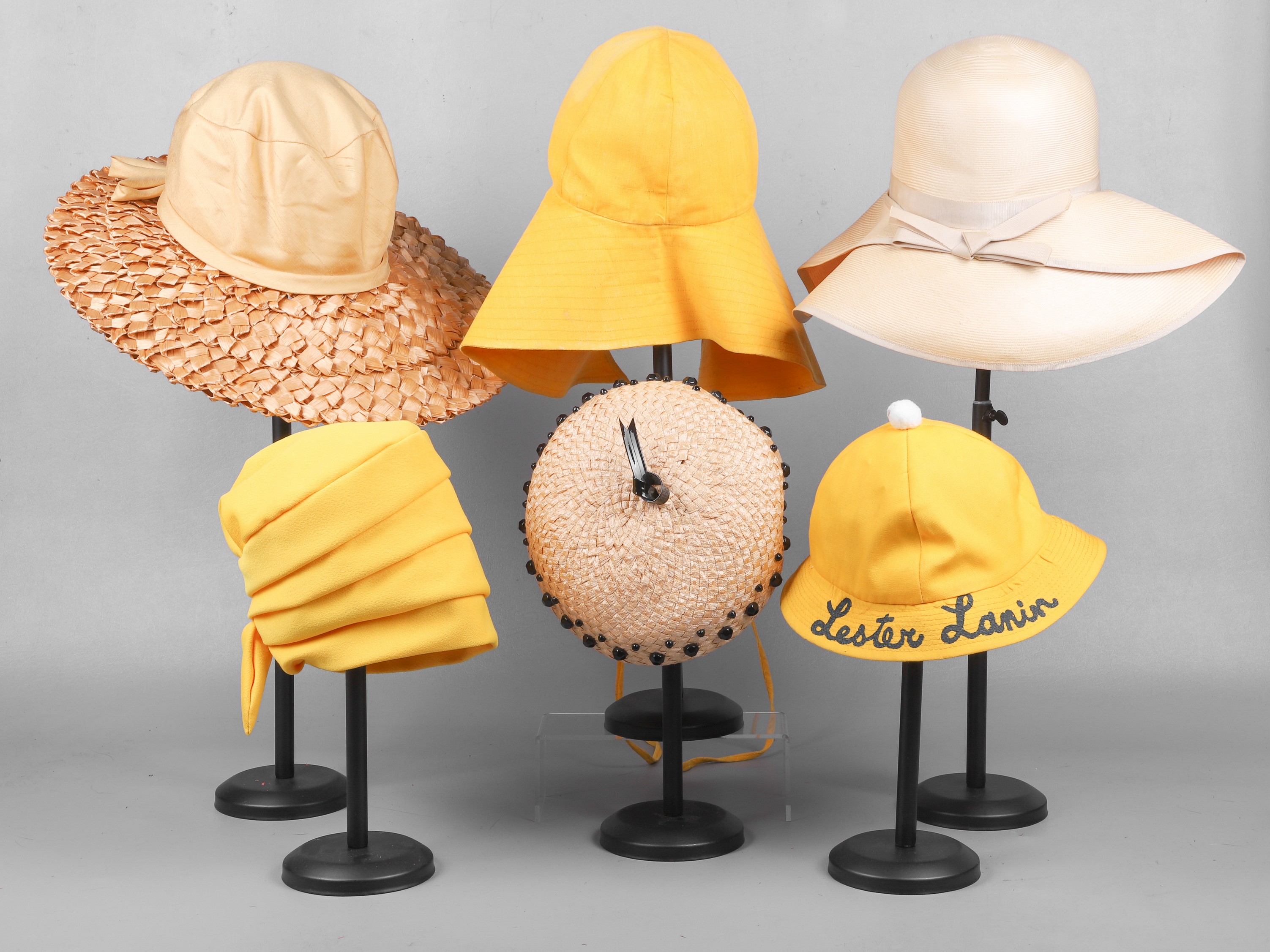 (6) 60's Sunhats to include Mr.