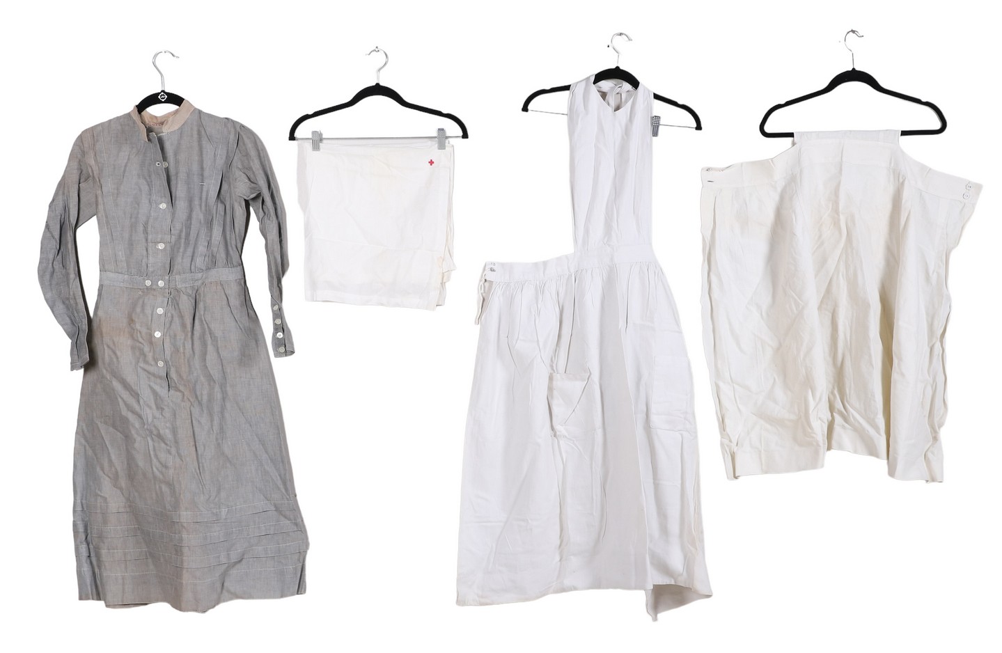 WWI Era nurses garments to include heavy