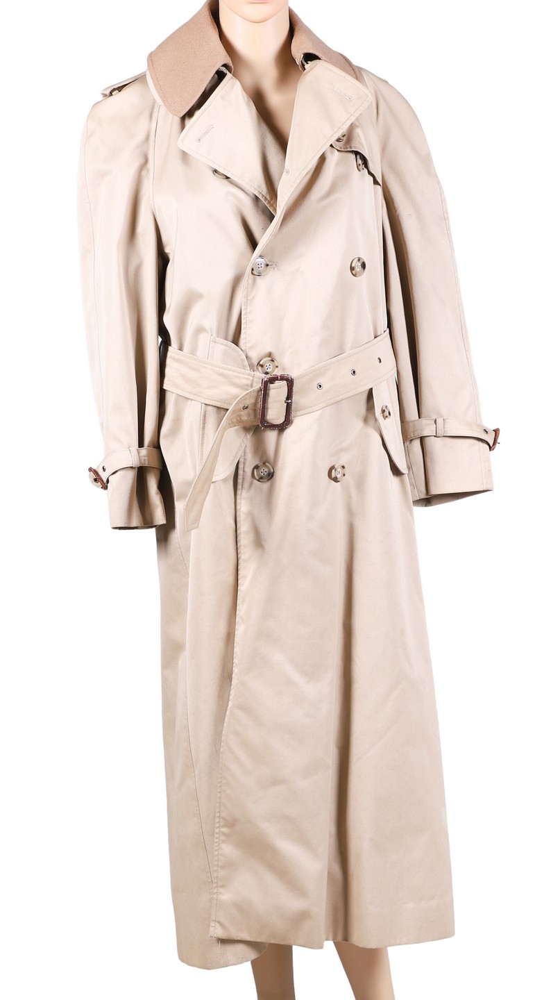 Vintage Burberry s lined trench  27a73d