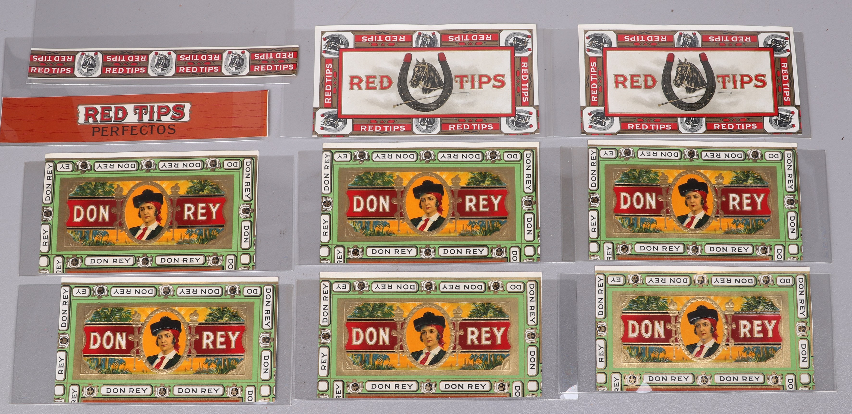 (6) "Don Rey" & (4) "Red Tips"
