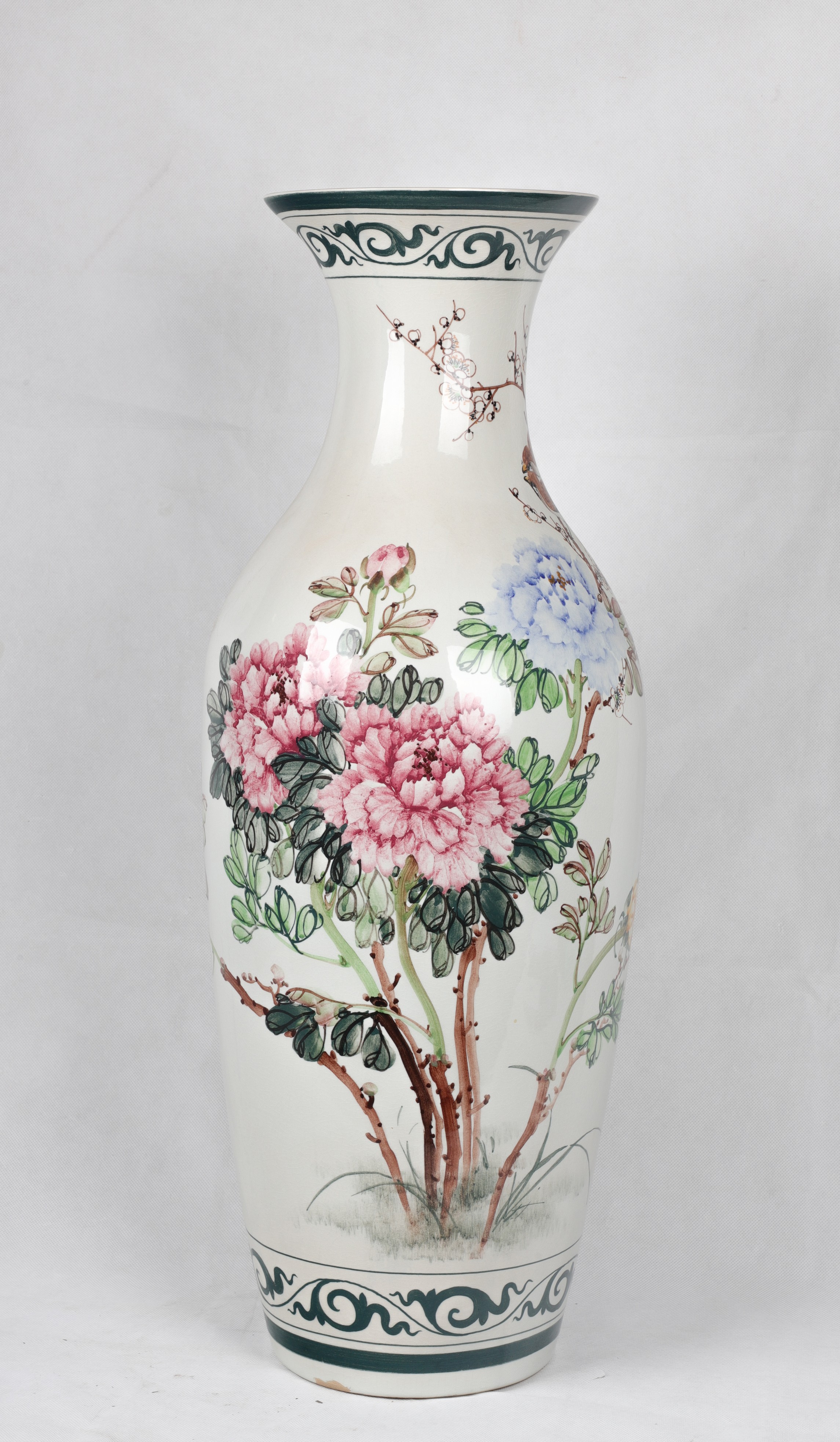 Chinese porcelain vase floral 27a788