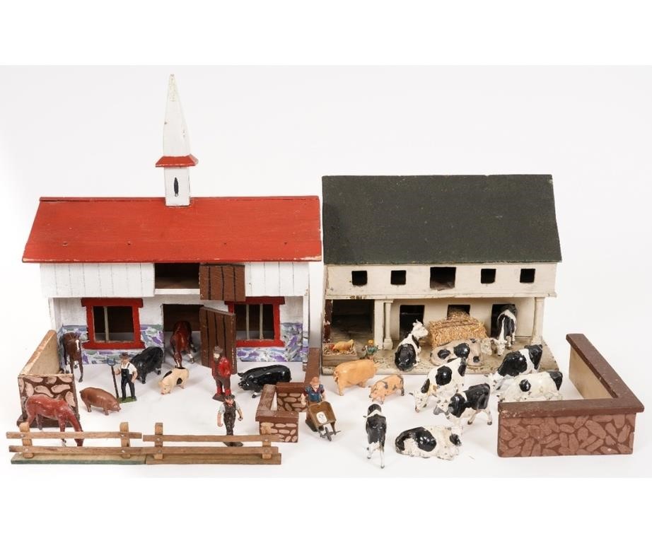 Vintage German poultry house with