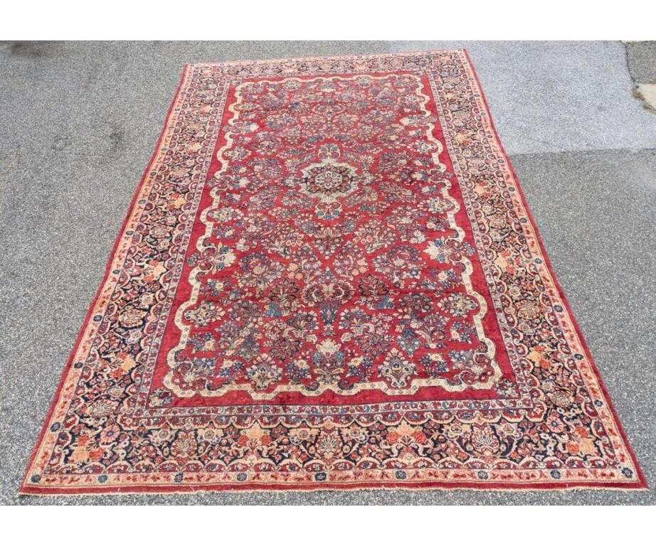 Palace size Kashan carpet with