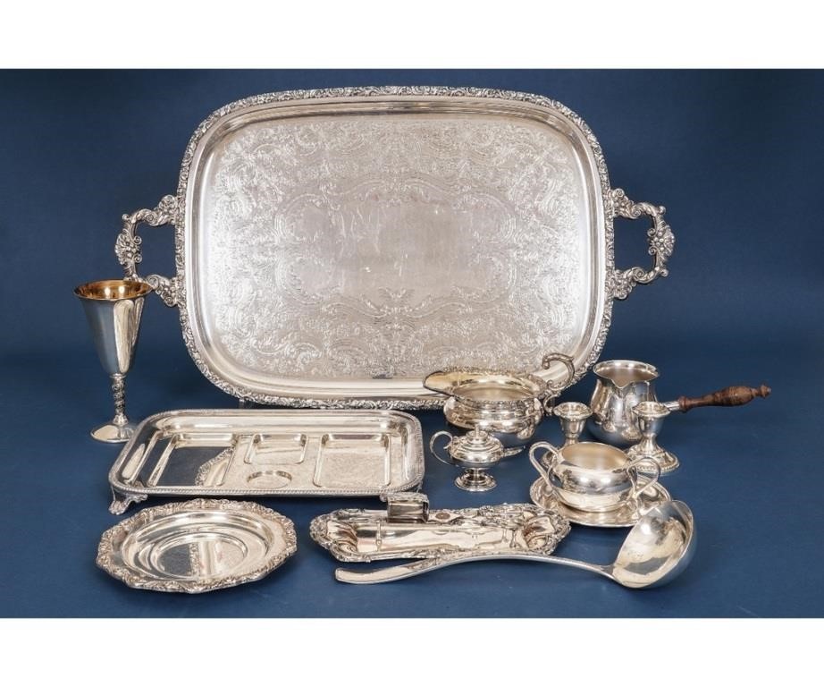 Silverplate tableware to include 278f19