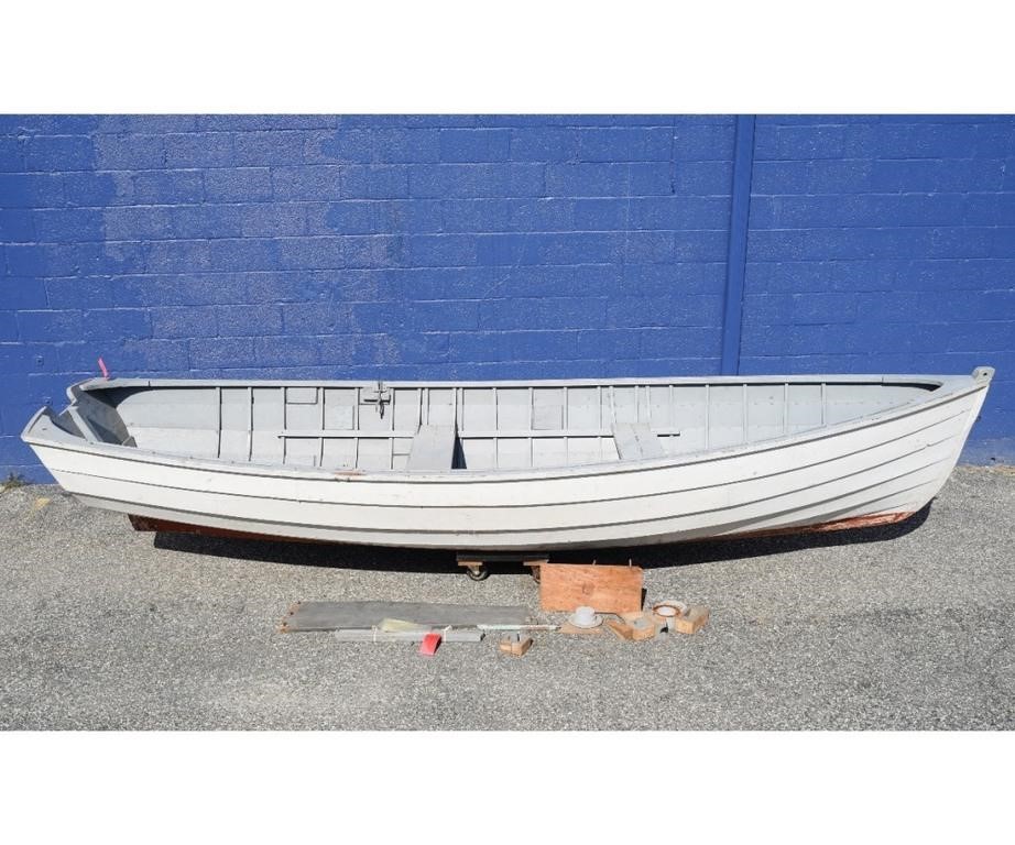 Seabright Skiff wooden rowing boat  278f30