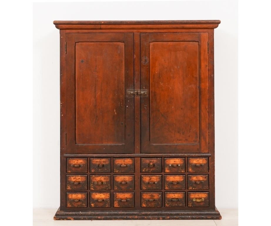 Hanging apothecary cabinet with 278fec