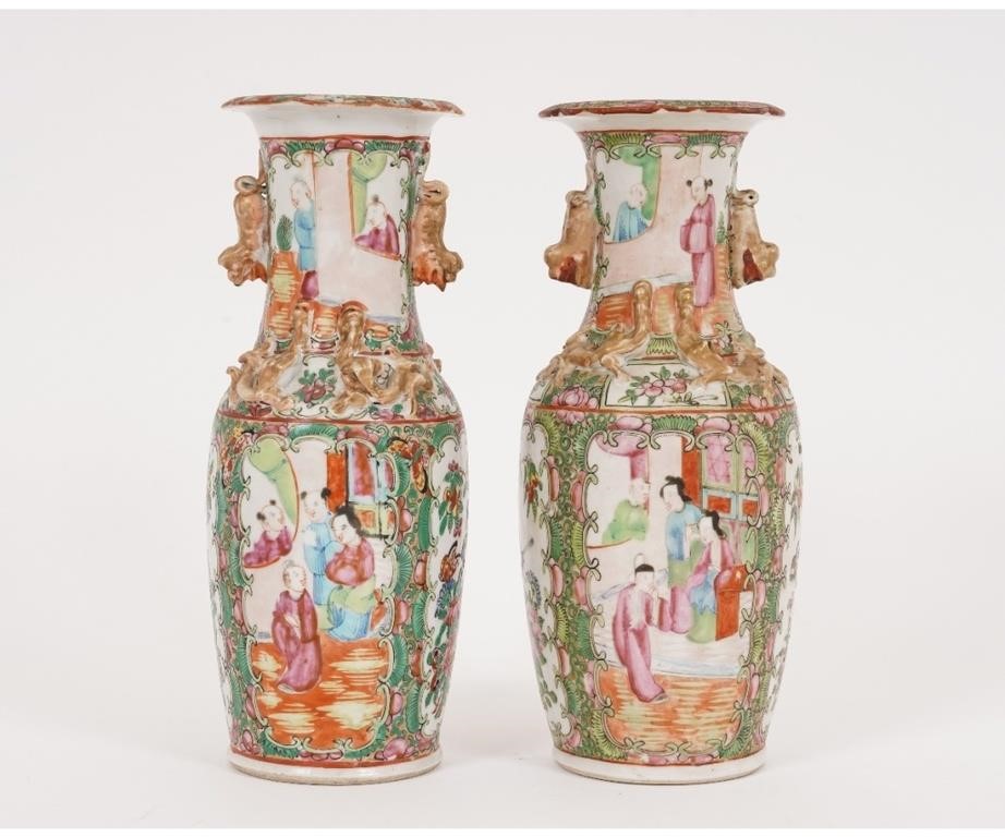 Pair of Chinese porcelain Rose 27901c