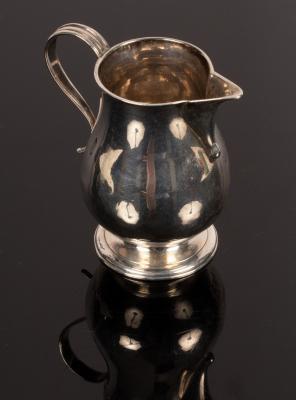 A George II silver jug makers 2794cf