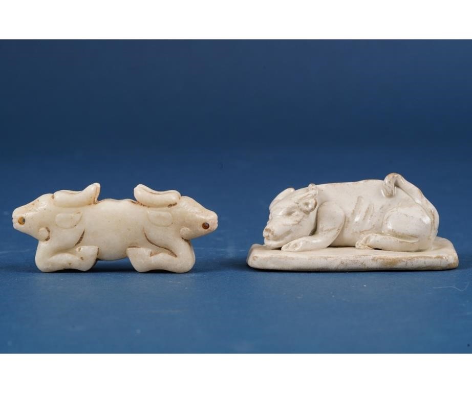 Two early Chinese carved animal 282755