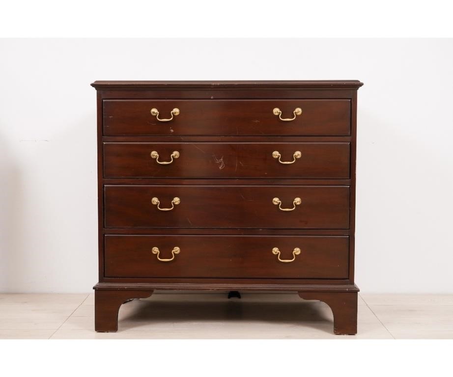 Kittinger Chippendale style mahogany 28276a