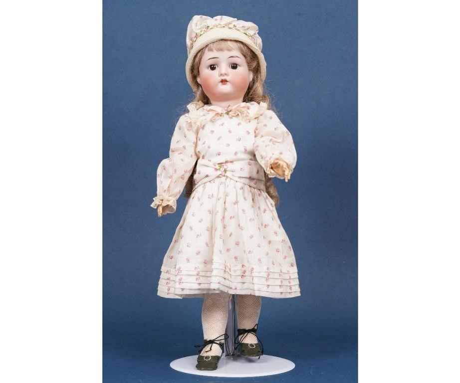 German bisque head doll, model 1912-4,