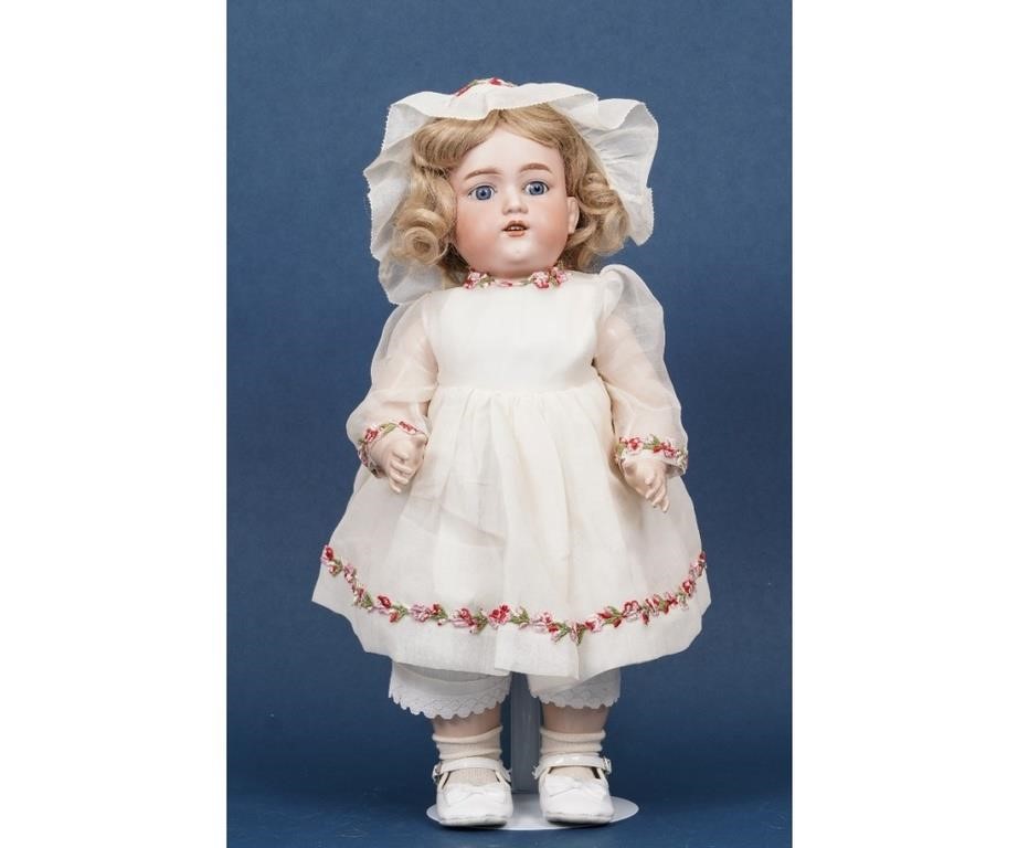 German G B bisque head doll with 28280f