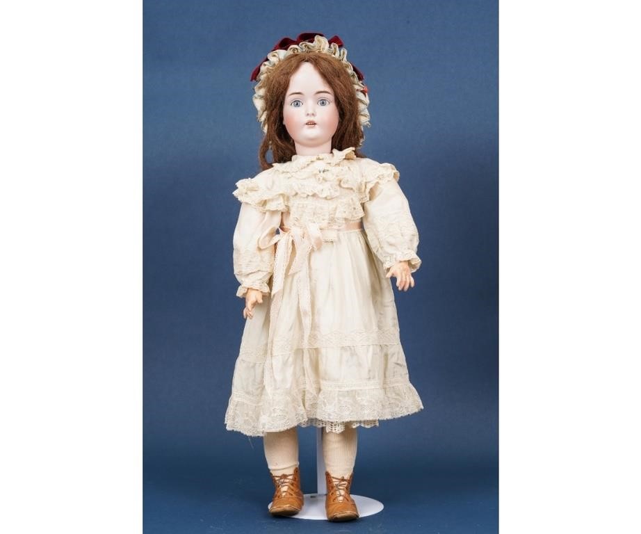 Large bisque head doll marked Germany 282812