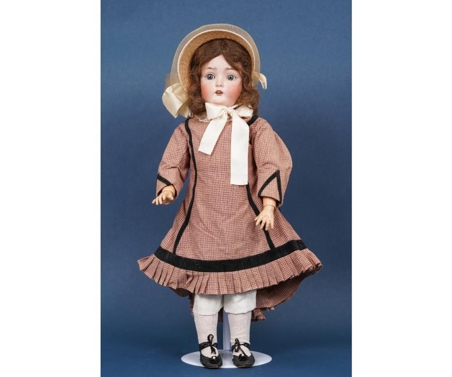 German bisque head doll marked 28281a