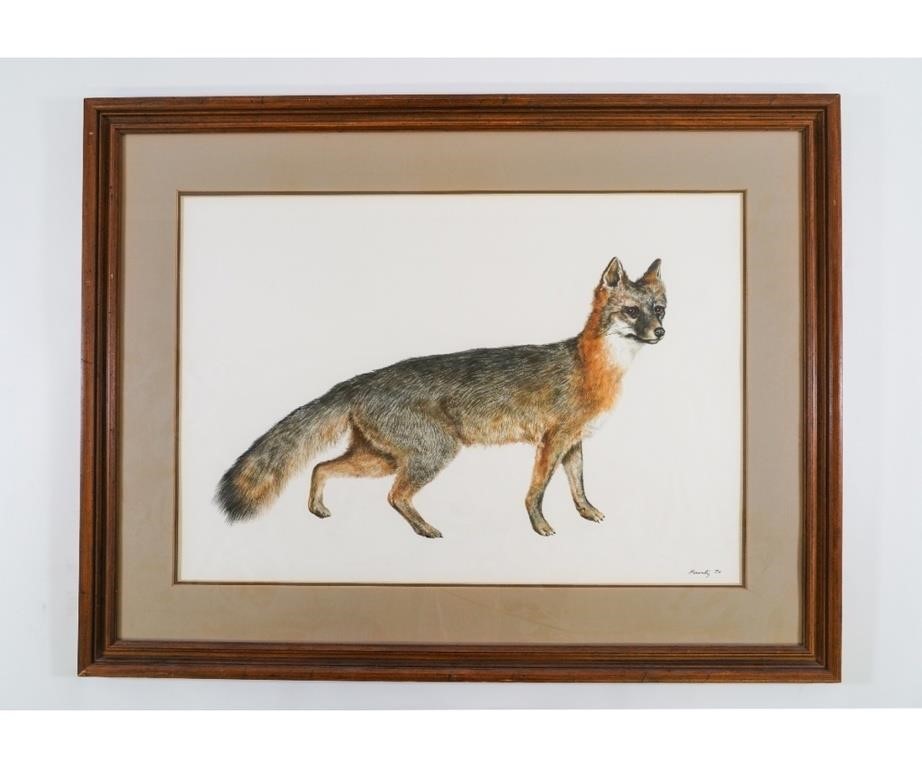 John Kurtz framed and matted watercolor 282875