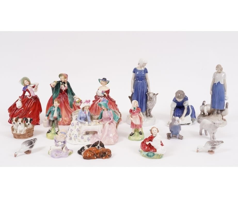 Royal Doulton figures along with 2828a2