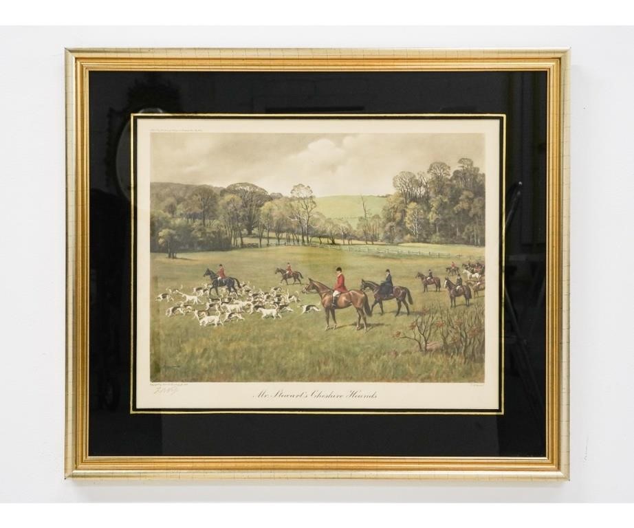 Franklin B Voss framed and matted 2828c2
