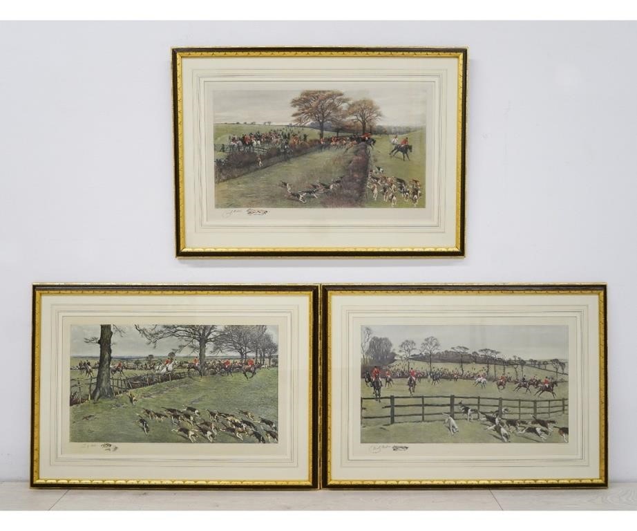 Three Cecil Aldin framed and matted 2828c1