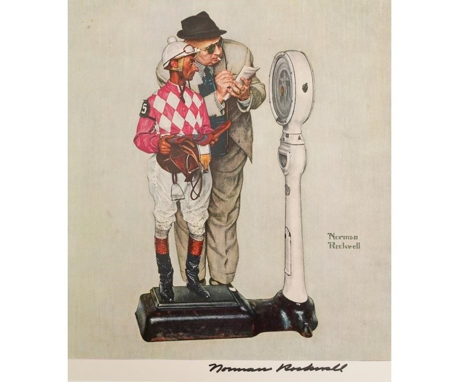 Norman Rockwell lithograph titled 282907