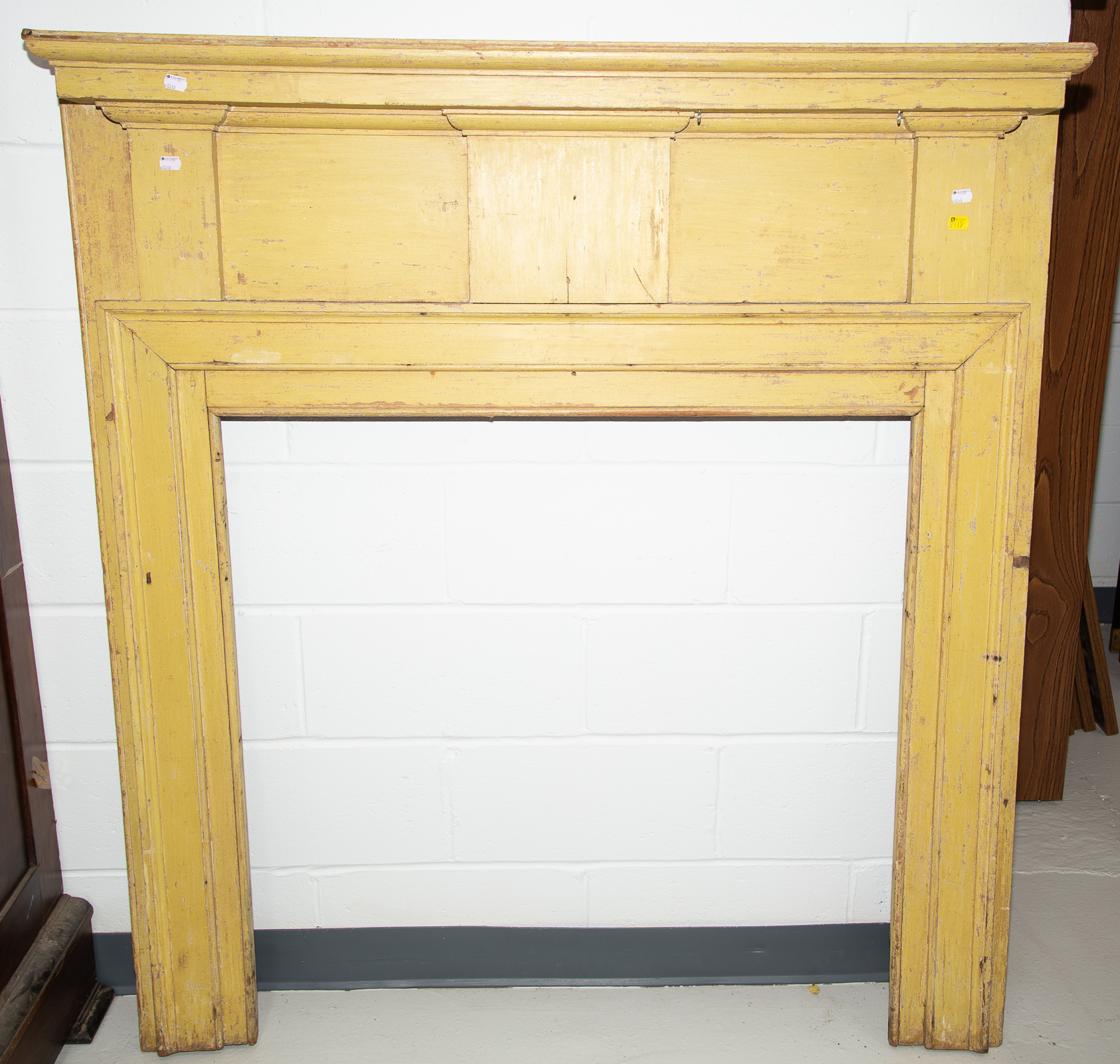 FEDERAL PAINTED PINE FIREPLACE 288089