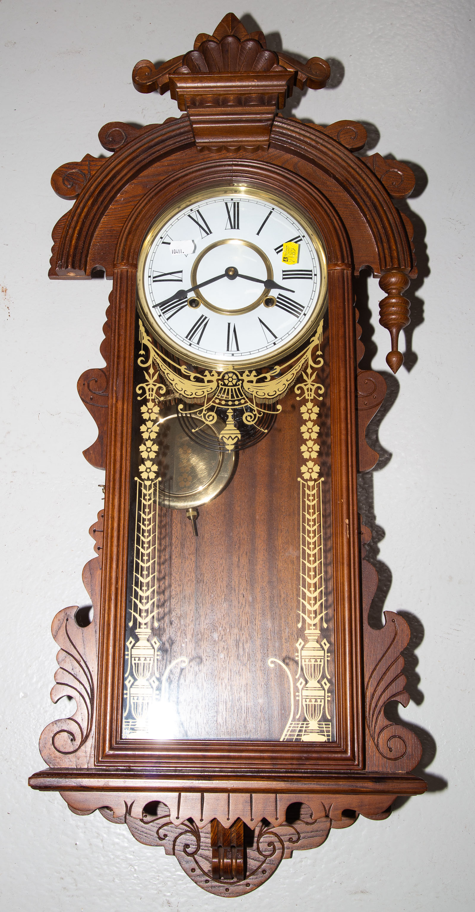 RENAISSANCE REVIVAL WALNUT REGULATOR