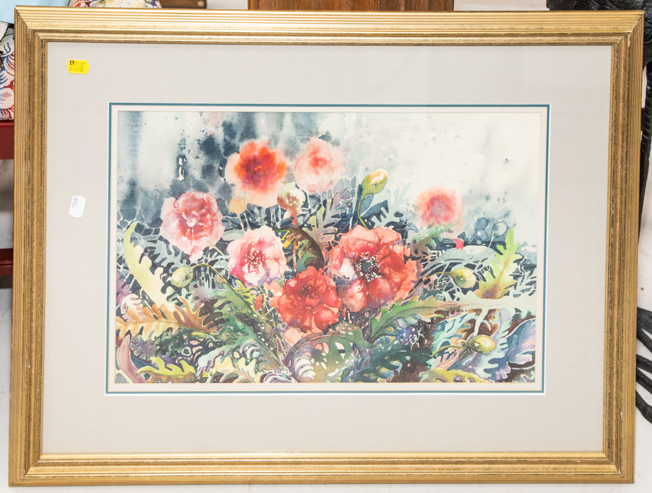 CATHERINE HARDING POPPIES WATERCOLOR 28831f