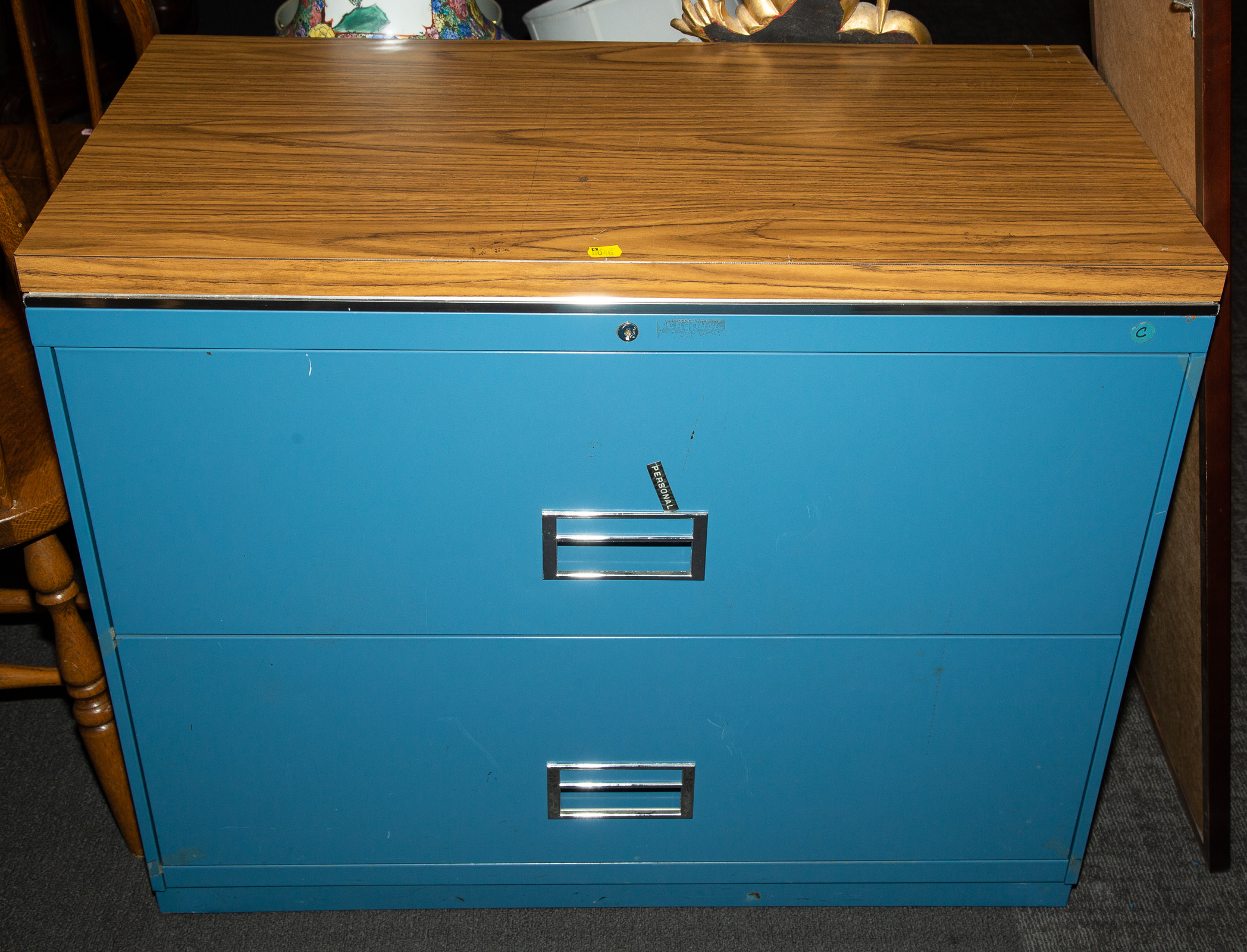 CONTEMPORARY METAL FILE CABINET With