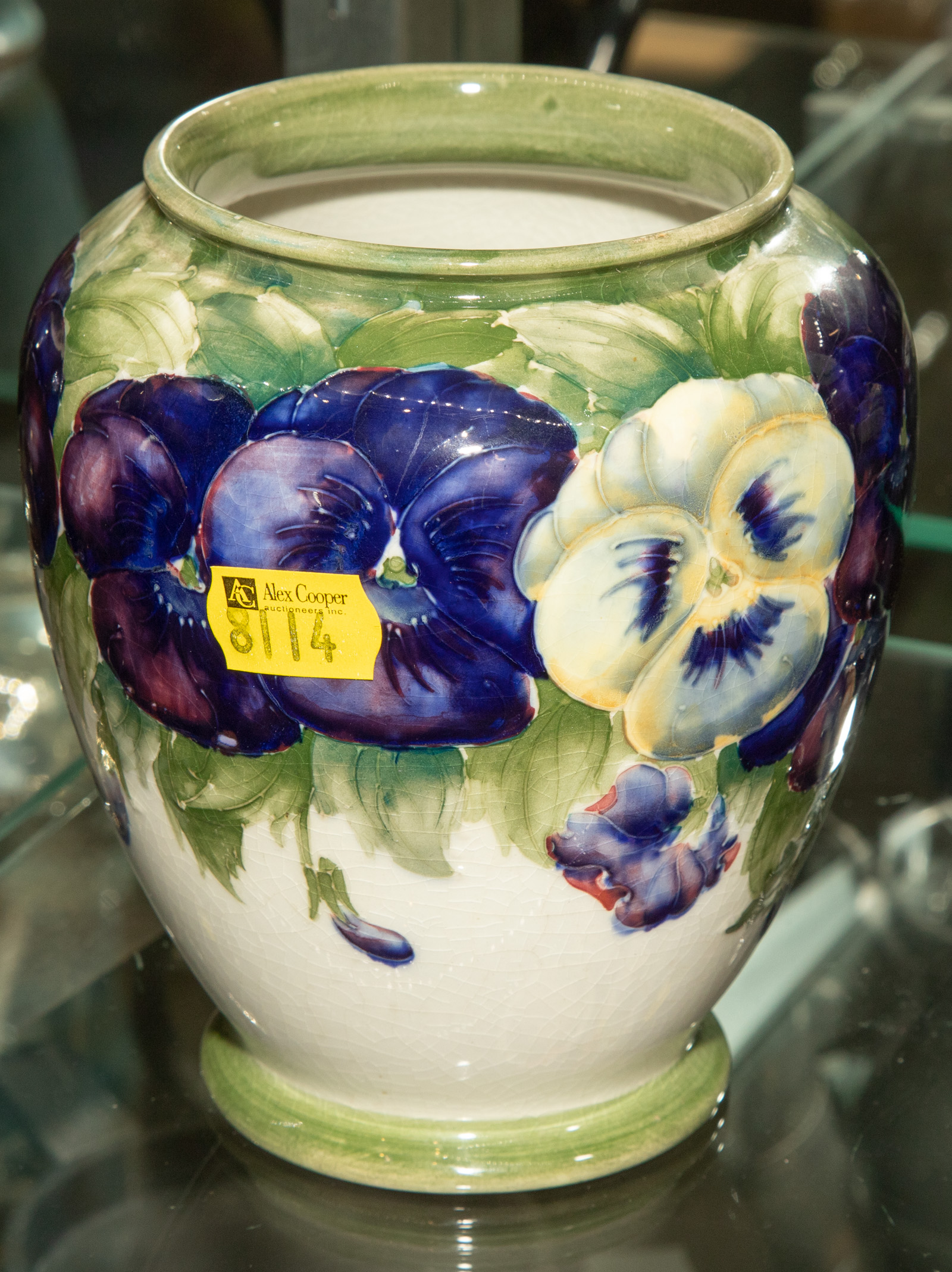 MOORCROFT VASE, SIGNED 1st quarter,