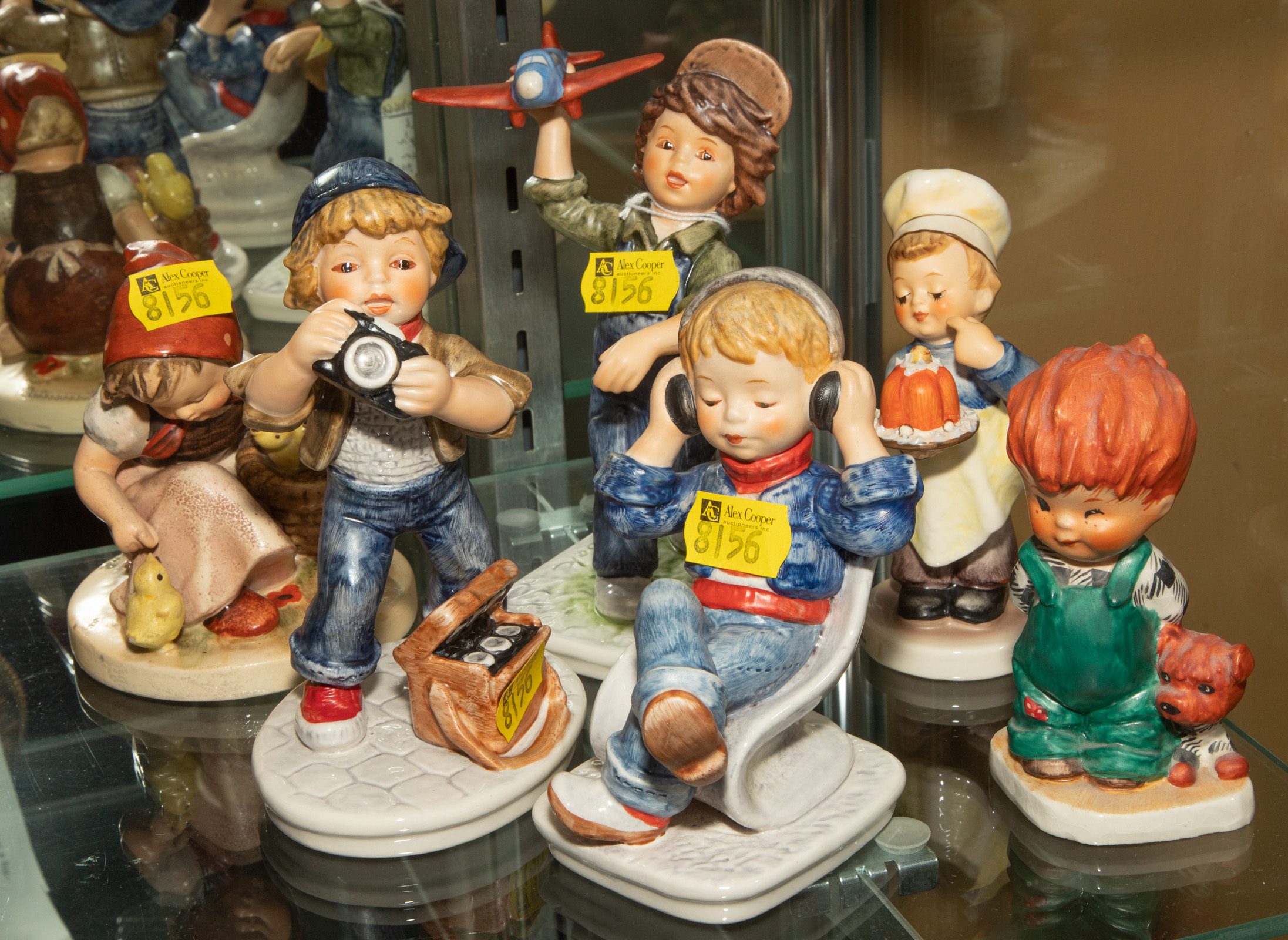 SIX HUMMEL & OTHER GOEBEL FIGURES