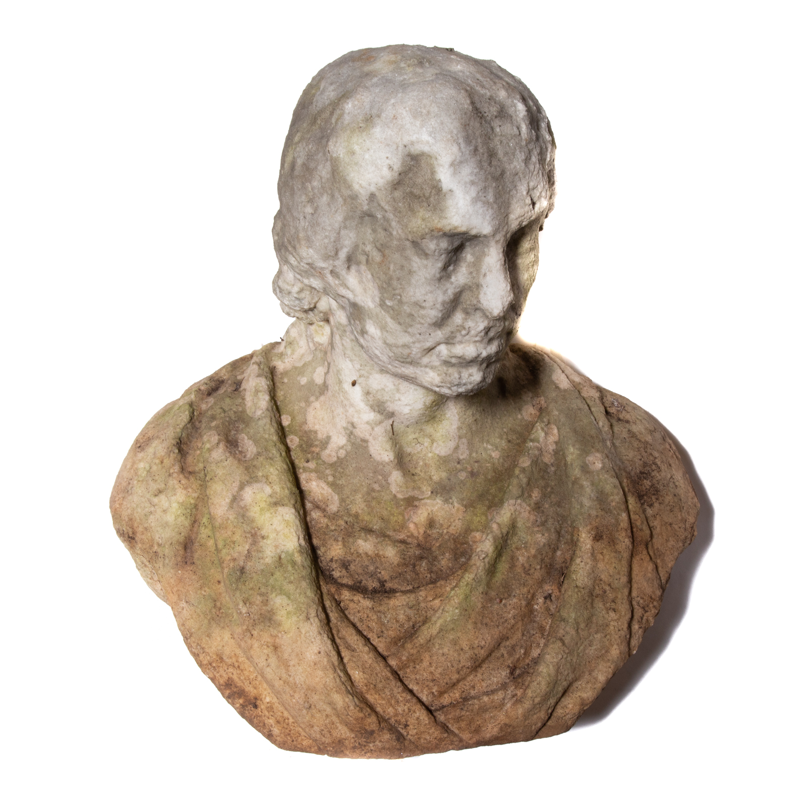 CLASSICAL STYLE CARVED MARBLE BUST 2886cc