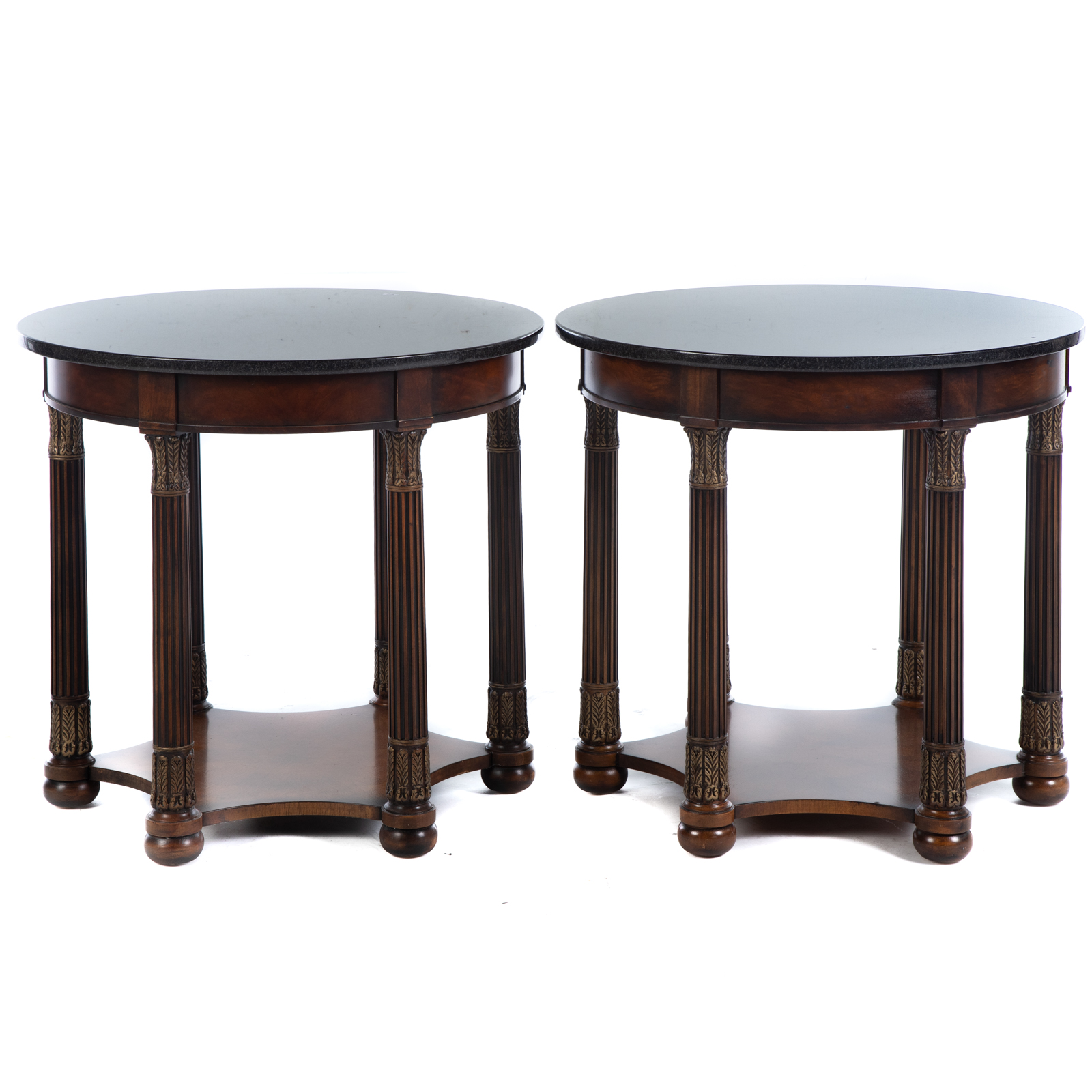 A PAIR OF CLASSICAL STYLE ROUND