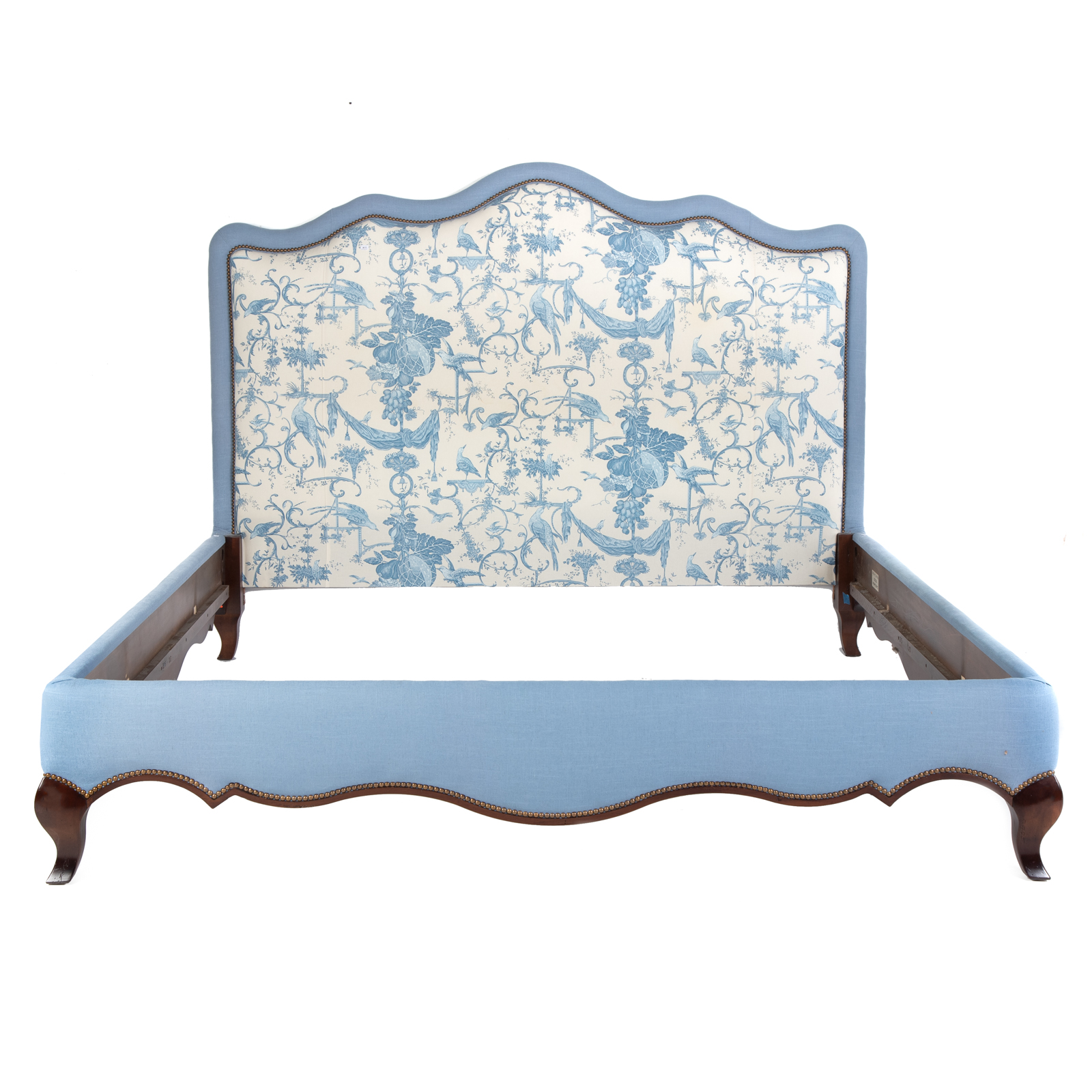 FRENCH STYLE KING-SIZE UPHOLSTERED BED