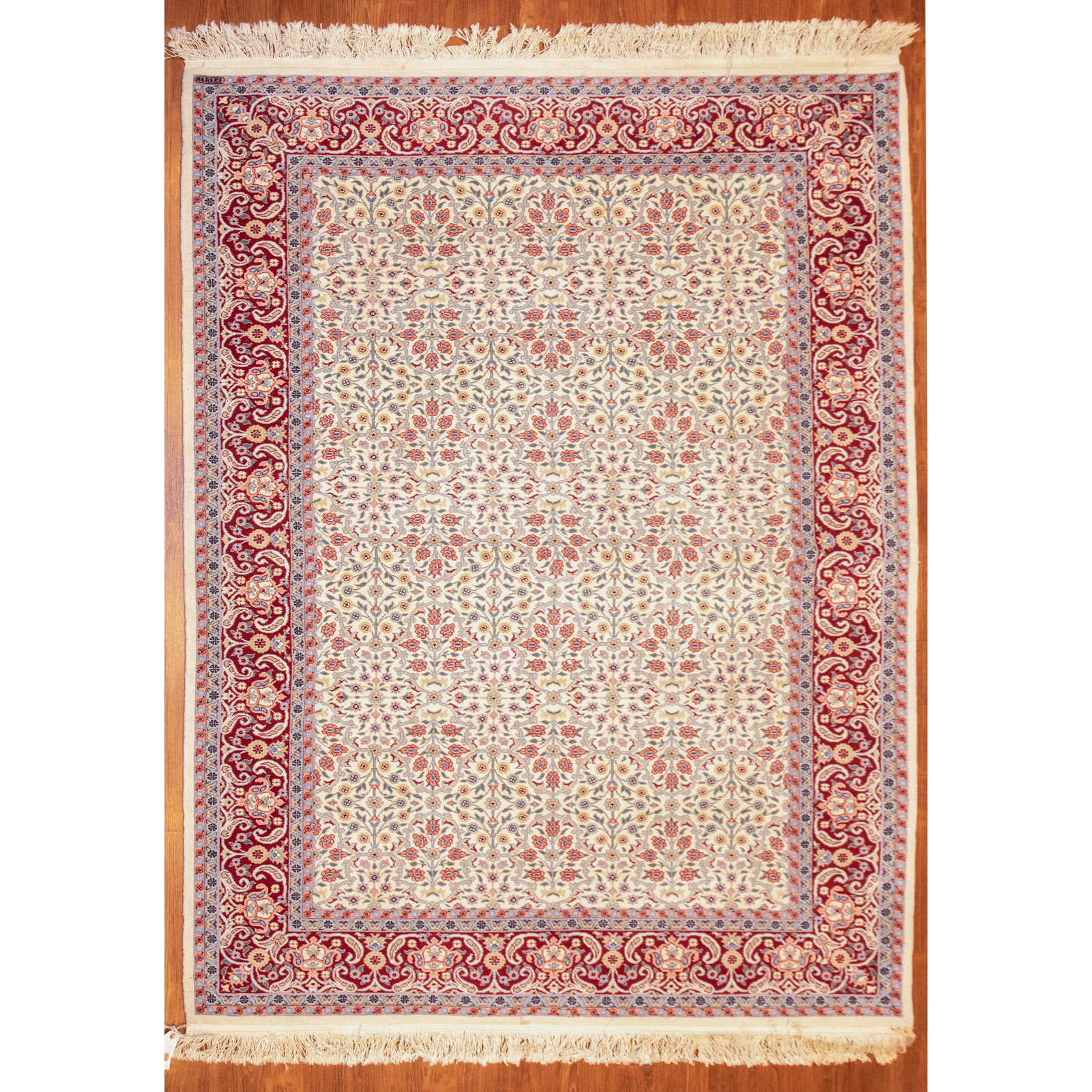 HEREKE RUG, TURKEY, 4.10 X 7.3