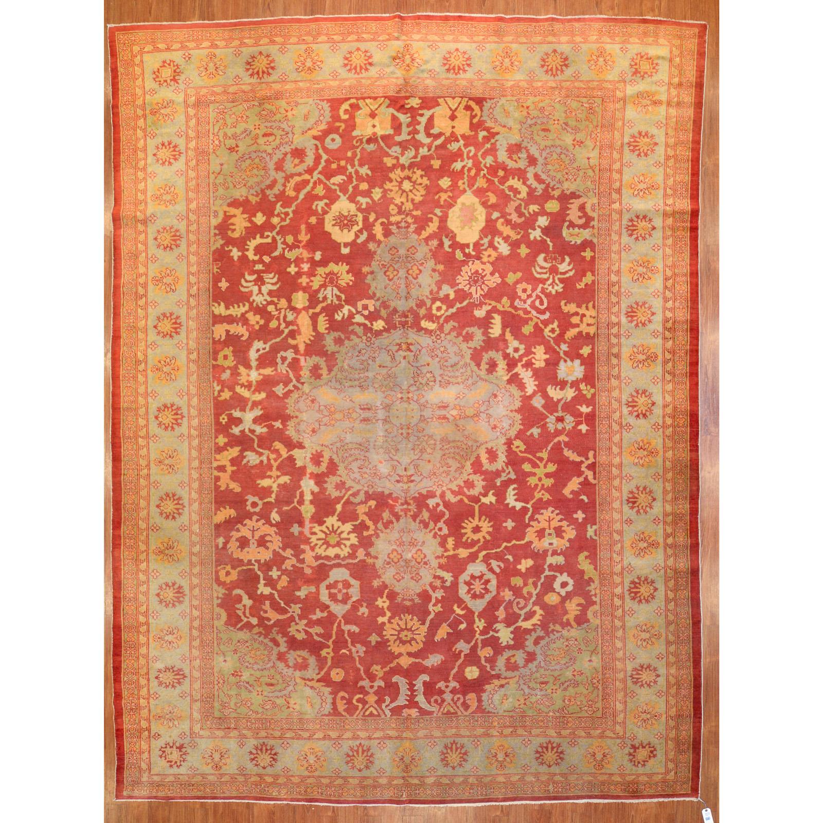 ANTIQUE OUSHAK CARPET TURKEY  288757