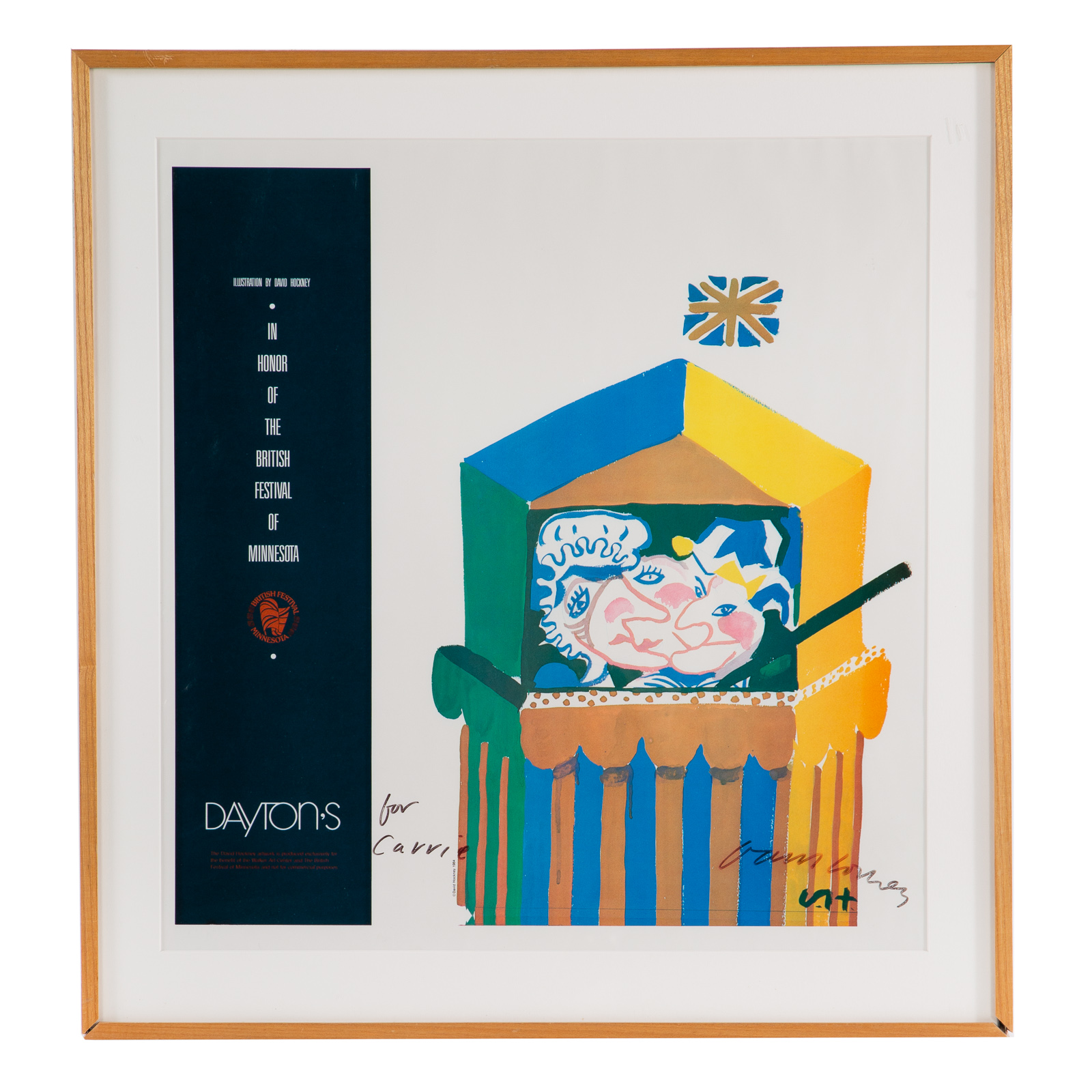 DAVID HOCKNEY SIGNED EXHIBITION 2887b2