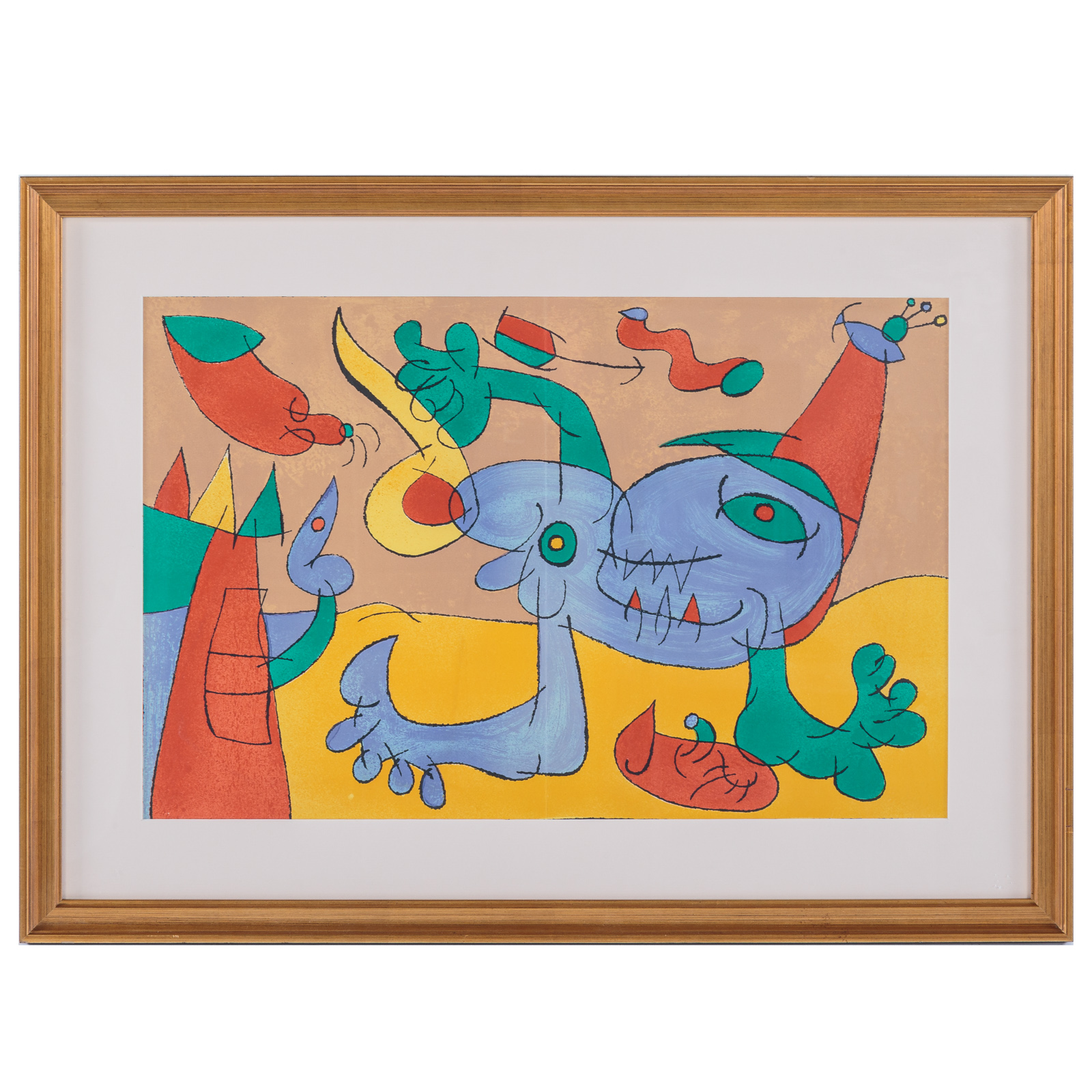 JOAN MIRO. UNTITLED, FROM THE "UBI