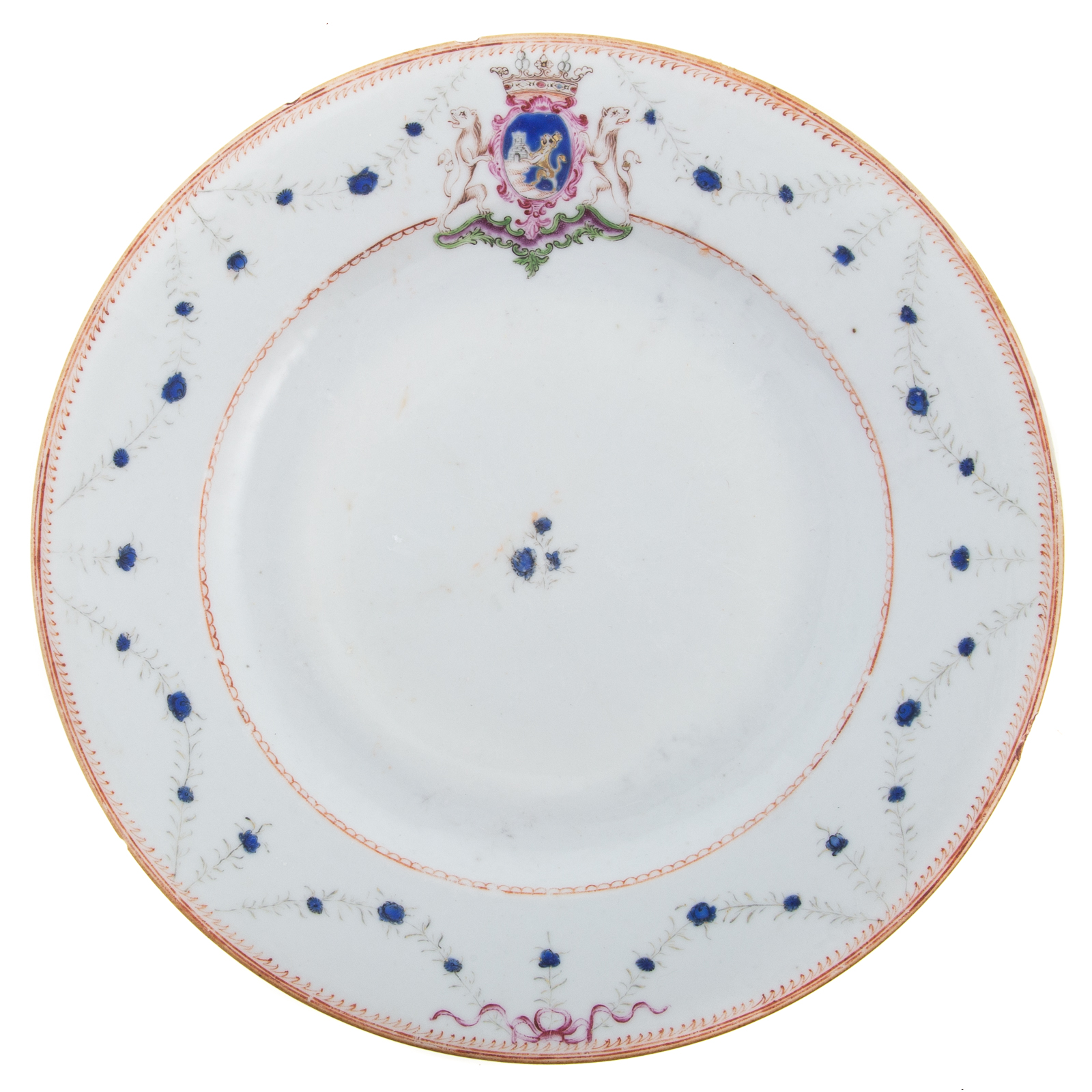 CHINESE EXPORT ARMORIAL PLATE Circa 288849