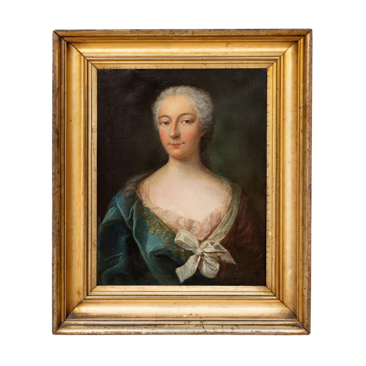 18TH C FRENCH SCHOOL PORTRAIT 2888aa