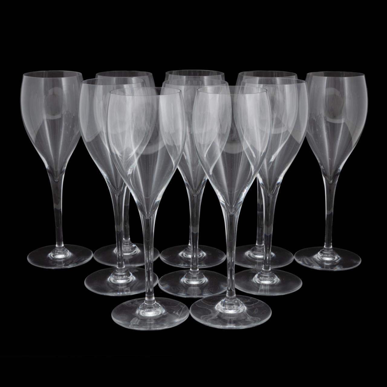 10PCS BACCARAT "ST. REMY" CRYSTAL