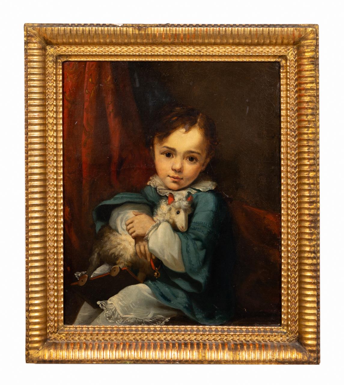 19TH C EUROPEAN SCHOOL OIL PORTRAIT 288930