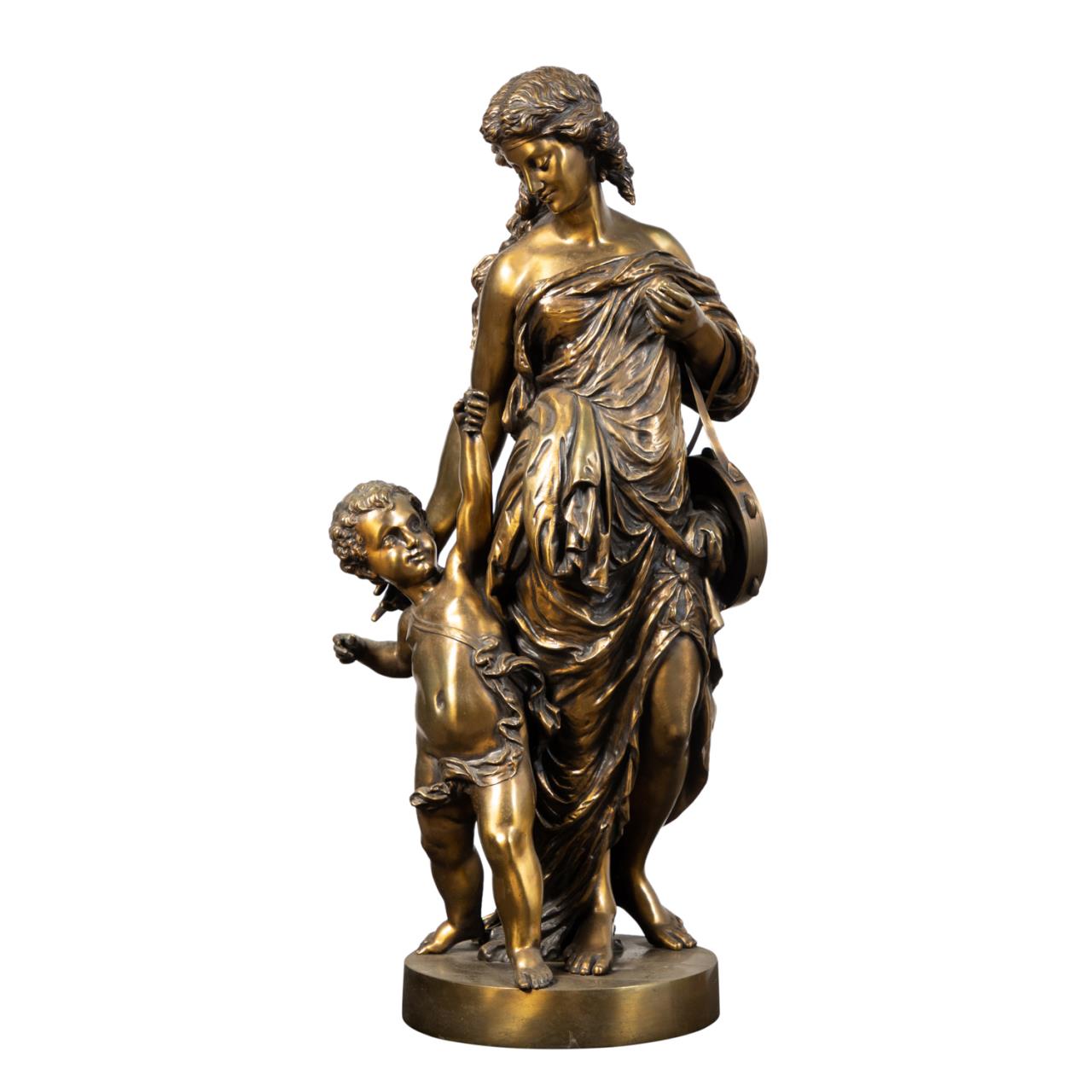 ITALIAN SCHOOL BRONZE SCULPTURE  28897d