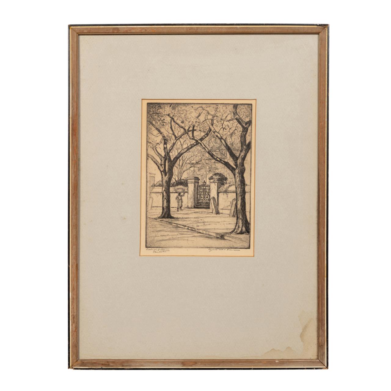 ELIZABETH O NEILL VERNER ETCHING  2889d2