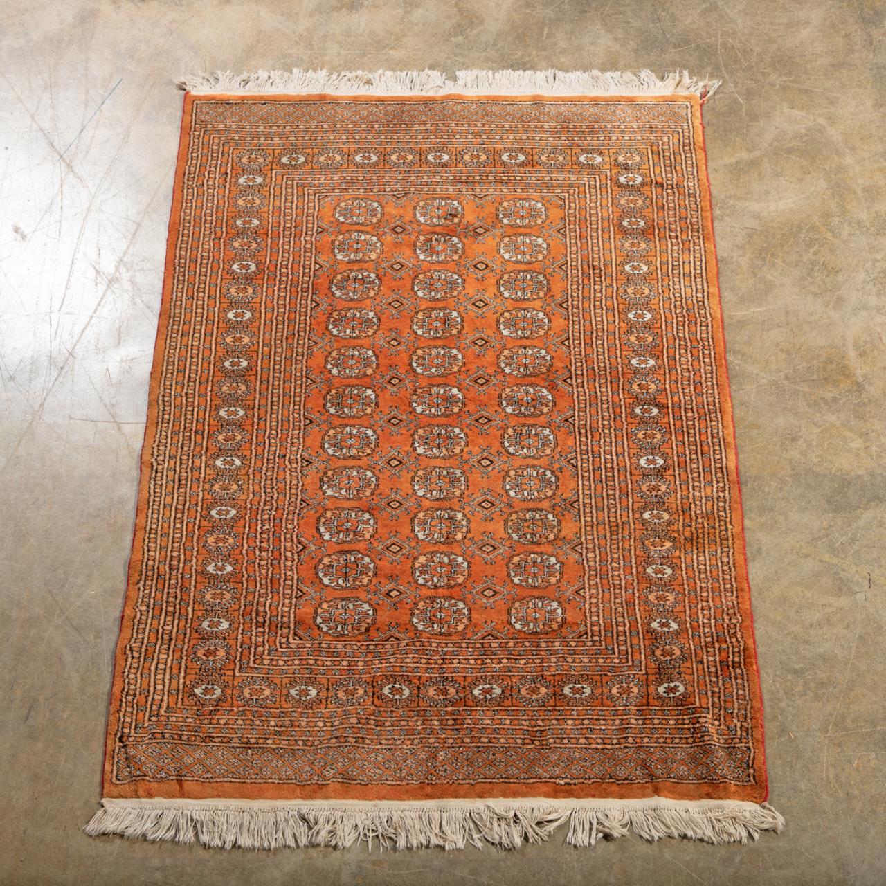 HAND KNOTTED SINO-BOHKARA RUG,