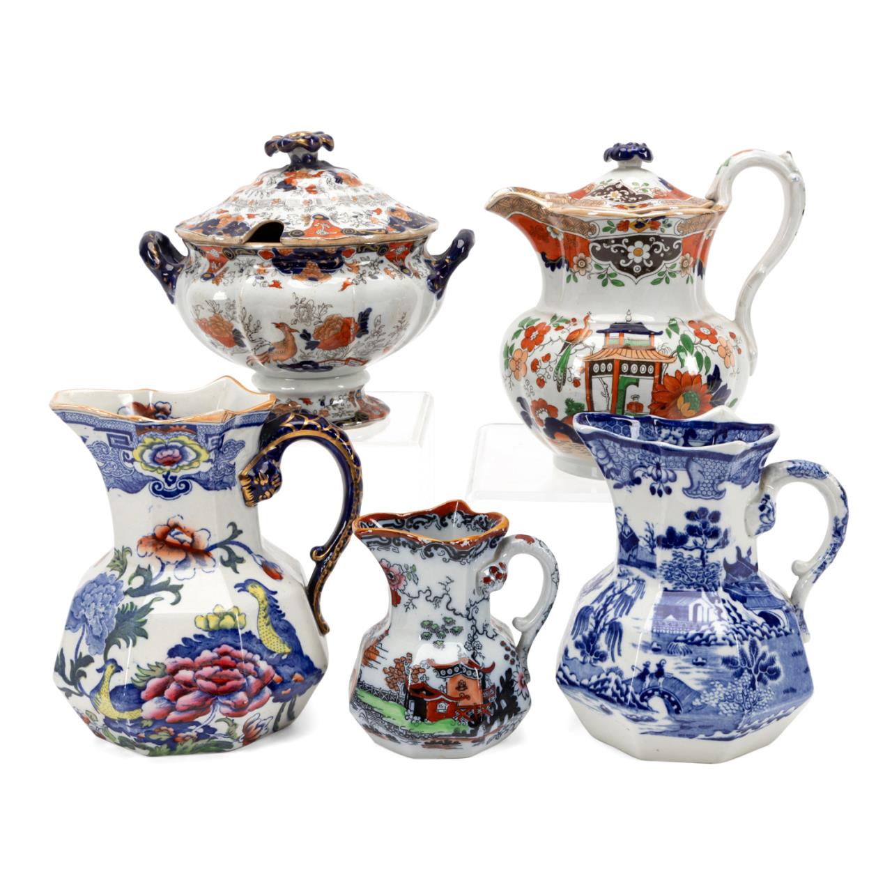 6PCS MAINLY MASONS IRONSTONE TABLEWARE