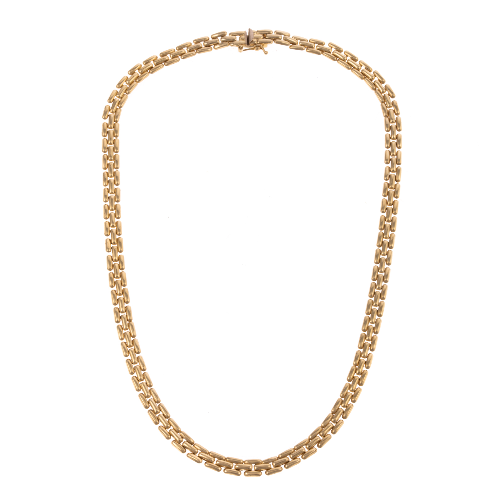 A PANTHER LINK NECKLACE IN 18K 288cc5