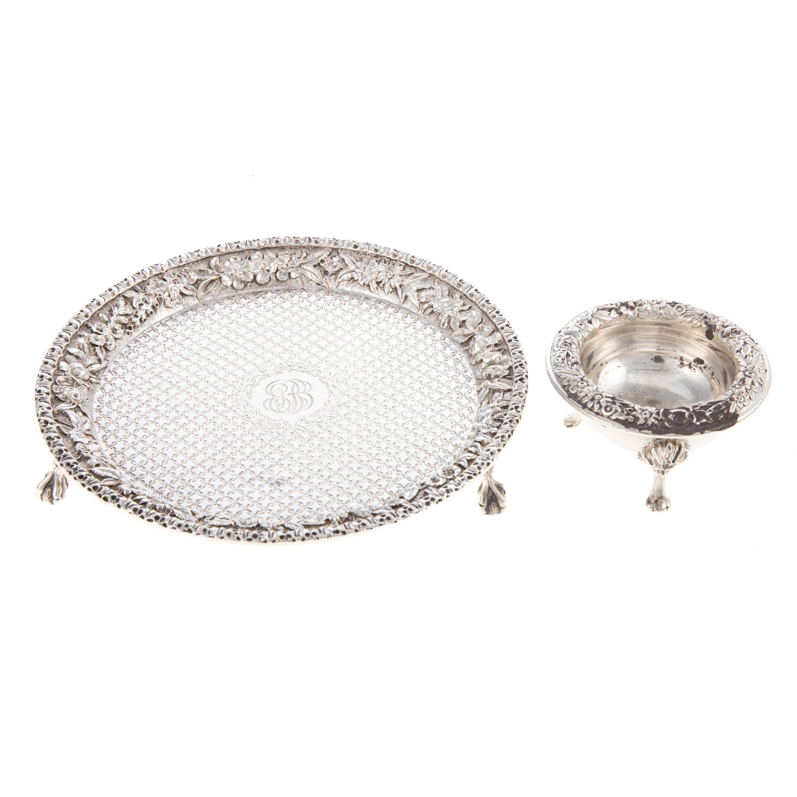 S KIRK & SON STERLING SALVER & OPEN