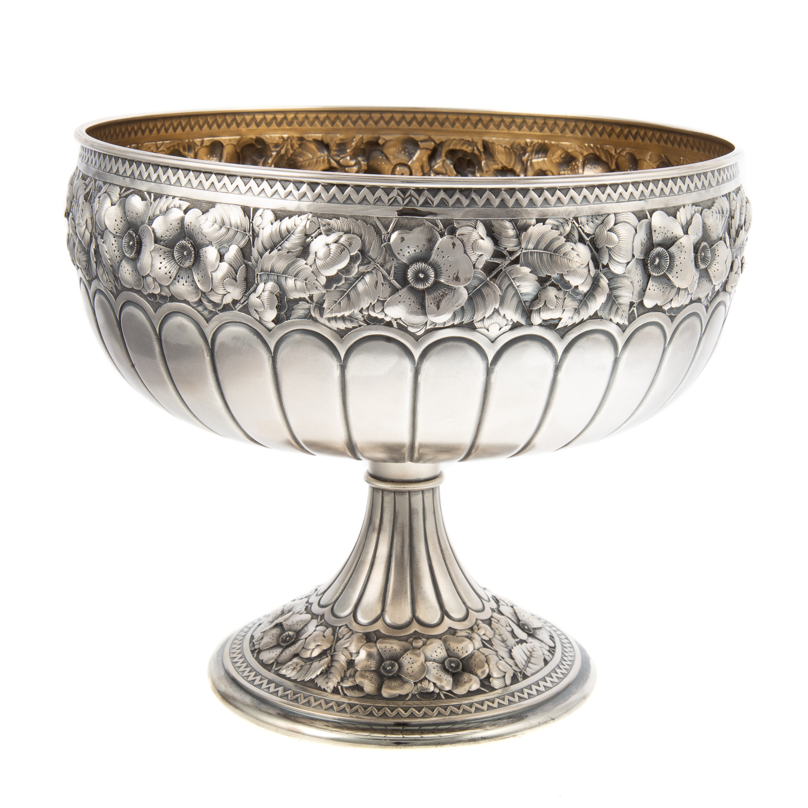 GORHAM STERLING PEDESTAL PUNCHBOWL 288dd6