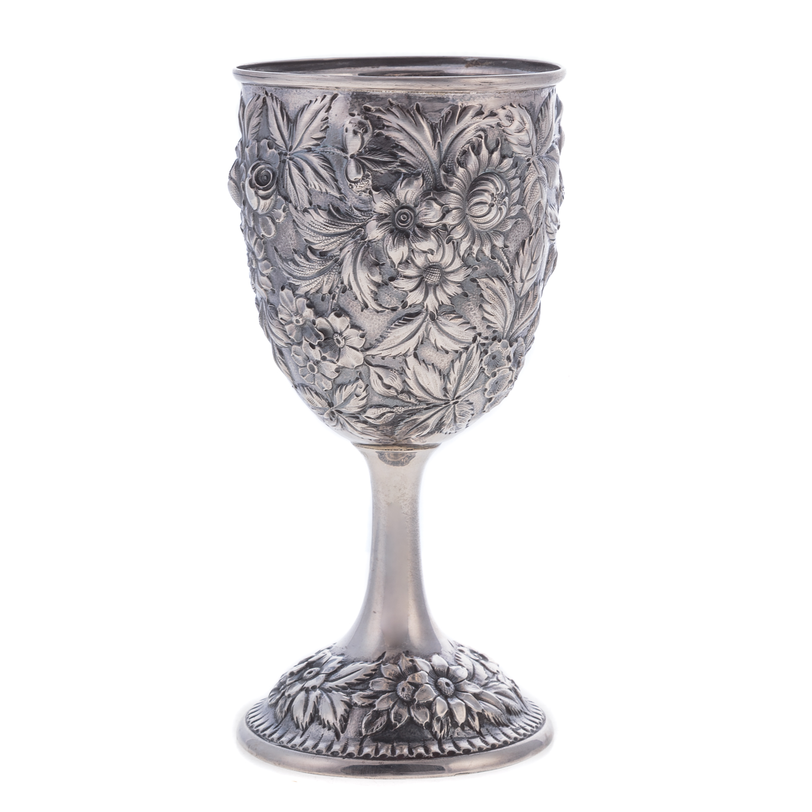 S KIRK SON STERLING REPOUSSE 288e06