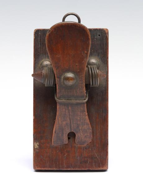PATENTED WALNUT LETTER OR BILL CLIP
